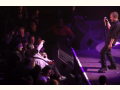 Pete falls into the crowd