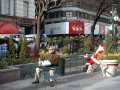 Macy's Santa taking a break