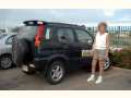 Cindi ready for a bumpy ride